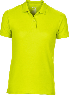 Gildan - Ladies' Double Piqué Polo (safety green)