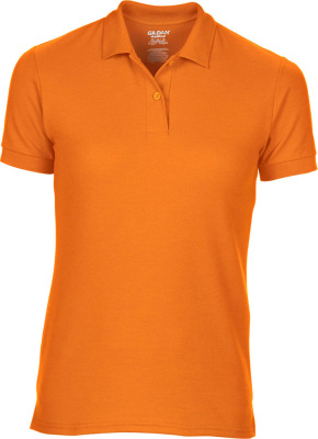 Gildan - Damen Double Piqué Polo (safety orange)