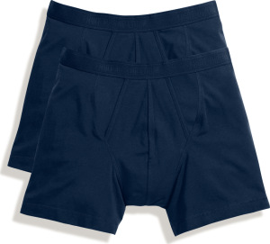 Fruit of the Loom - Men's Boxer Short 2 Pack (underwear navy/underwear navy)
