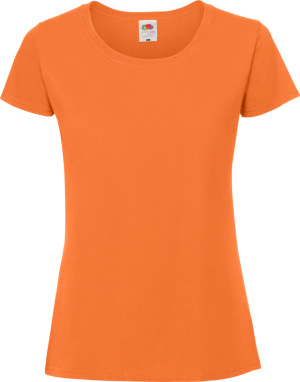 Fruit of the Loom - Damen Ringspun Premium T-Shirt (orange)