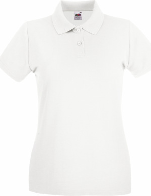 Fruit of the Loom - Lady-Fit Premium Polo (White)