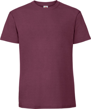 Fruit of the Loom - Herren Ringspun Premium T-Shirt (burgundy)