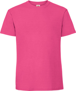 Fruit of the Loom - Herren Ringspun Premium T-Shirt (fuchsia)