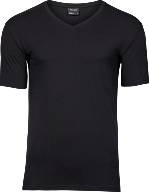 Tee Jays - Mens Stretch V-Tee (black)