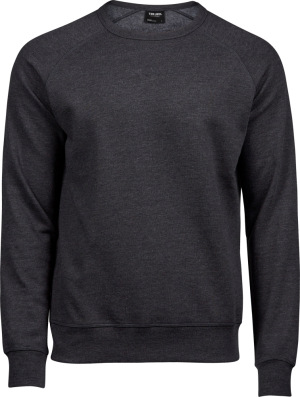 Tee Jays - Lightweight Vintage Sweatshirt (black melange)