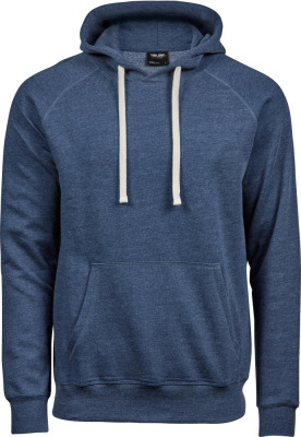 Tee Jays - Lightweight Hooded Vintage Sweatshirt (denim melange)