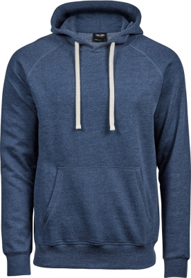 Tee Jays - Lightweight Hooded Vintage Sweater (denim melange)