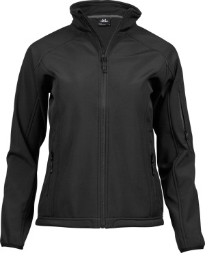 Tee Jays - Ladies' 3-Layer Softshell Jacket (black)