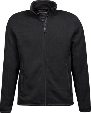 Tee Jays - Herren Strickfleece Jacke (black)