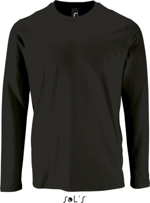 SOL’S - Herren T-Shirt langarm Imperial (deep black)