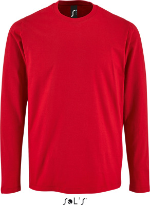 SOL’S - Men's T-Shirt longsleeve Imperial (red)