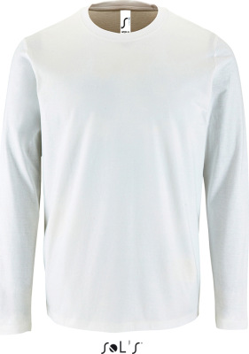 SOL’S - Herren T-Shirt langarm Imperial (white)