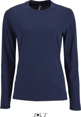 SOL’S - Ladies' T-Shirt longsleeve Imperial (french navy)