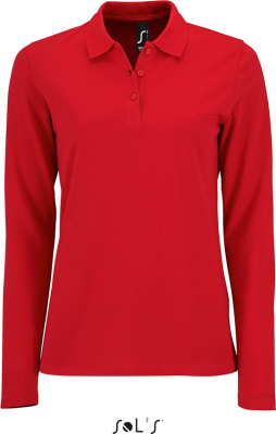 SOL’S - Ladies' Polo longsleeve (red)