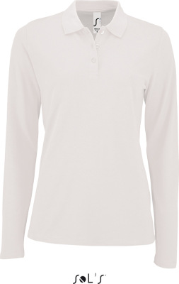 SOL’S - Ladies' Polo longsleeve (white)