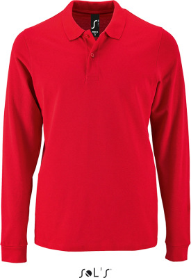 SOL’S - Men's Polo longsleeve (red)