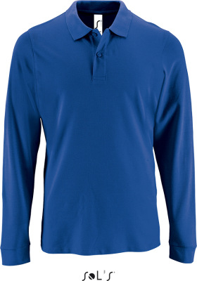 SOL’S - Men's Polo longsleeve (royal blue)