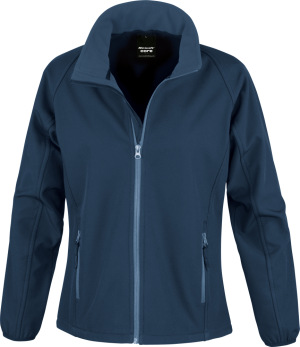 Result - Ladies' 2-layer Printable Softshell Jacket (navy/navy)