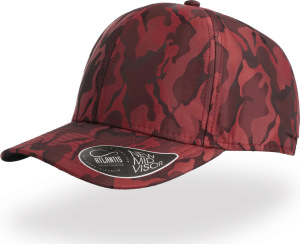 Atlantis - 6 Panel Kappe Phase (burgundy)