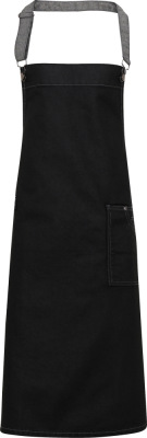 Premier - Denim Bib Apron "District" (black denim)