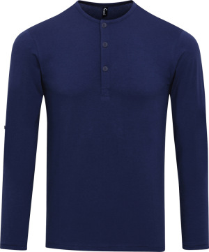 Premier - Men's Roll Sleeve T-Shirt longsleeve (indigo)