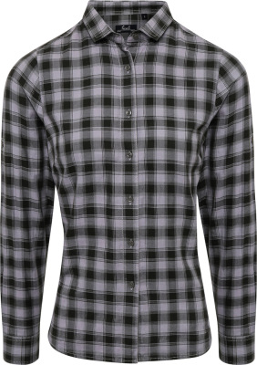 Premier - Shirt "Mulligan" longsleeve (steel/black)