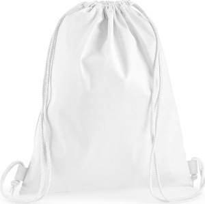 Westford Mill - Premium Cotton Gymsac (white)