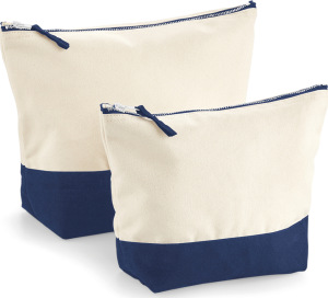 Westford Mill - Canvas Accessory Bag (natural/navy)