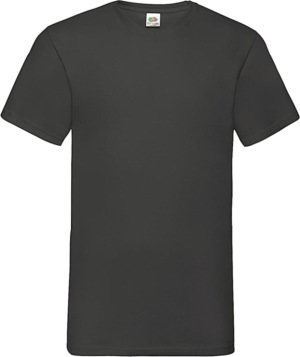 Fruit of the Loom - Valueweight V-Neck T (graphite)