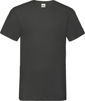 Fruit of the Loom - Valueweight V-Neck T (graphite)