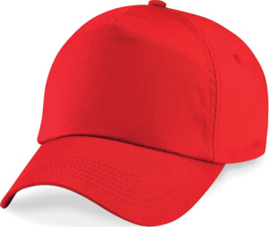 Beechfield - Original 5-Panel Cap (Bright Red)