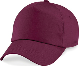 Beechfield - Junior Original 5-Panel Cap (Burgundy)