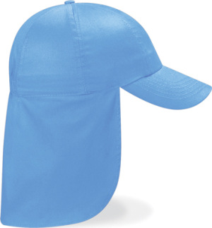 Beechfield - Junior Legionnaire Style Cap (Sky Blue)