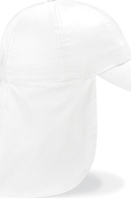 Beechfield - Junior Legionnaire Style Cap (White)