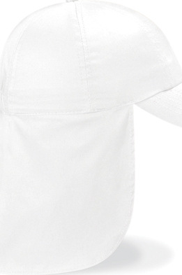 Beechfield - Junior Legionnaire Style Cap (White)