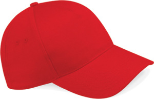 Beechfield - Ultimate 5 Panel Cap (Classic Red)