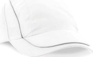 Beechfield - Coolmax® Flow Mesh Cap (White)