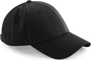 Beechfield - Air Mesh 6 Panel Cap (Black)