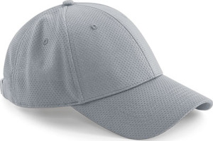 Beechfield - Air Mesh 6 Panel Cap (Light Grey)