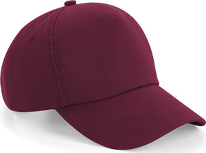 Beechfield - Authentic 5 Panel Cap (Burgundy)