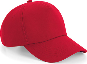 Beechfield - Authentic 5 Panel Cap (Classic Red)
