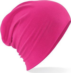 Beechfield - Hemsedal Cotton Slouch Beanie (Fuchsia)