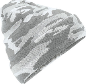 Beechfield - Camo Cuffed Beanie (Arctic Camo)