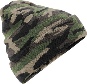 Beechfield - Camo Cuffed Beanie (Jungle Camo)