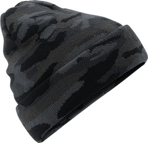 Beechfield - Camo Cuffed Beanie (Midnight Camo)