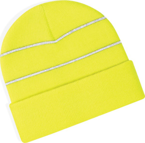 Beechfield - Enhanced-Viz Beanie (Fluorescent Yellow)