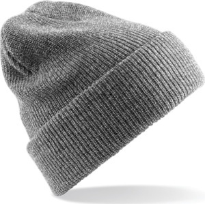 Beechfield - Heritage Beanie (Heather Grey)