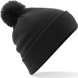 Beechfield - Original Pom Pom Beanie (Black)