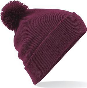 Beechfield - Original Pom Pom Beanie (Burgundy)