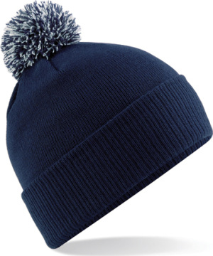 Beechfield - Junior Snowstar® Beanie (French Navy/Light Grey)